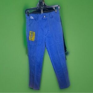Vintage Wrangler Jeans Boys 16 Heavyweight 100% Cotton Denim Made In USA